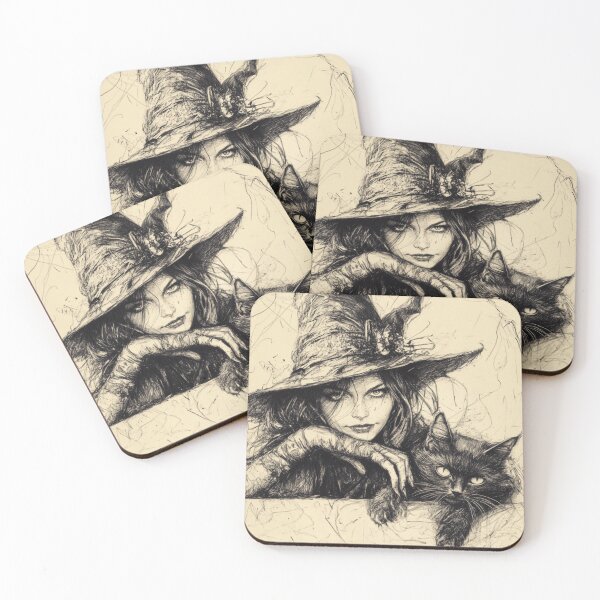 Item preview, Witch's Familiar designed and sold by Ellimade.