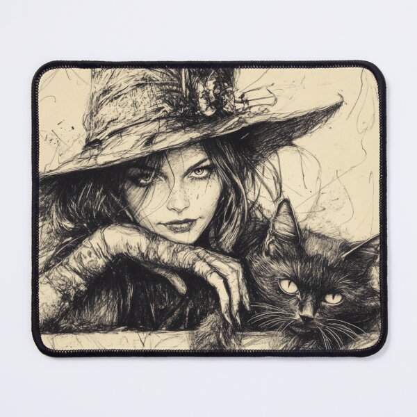 Item preview, Witch's Familiar designed and sold by Ellimade.