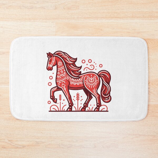 Item preview, Red Dala - Swedish Dala horse designed and sold by karolinahinc.