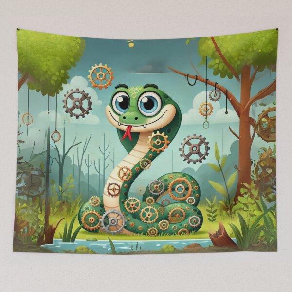 Item preview, Steampunk Congo Snake designed and sold by Sillytoe.