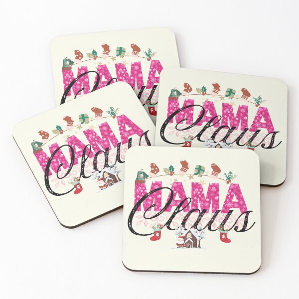 Item preview, Mama Claus Text art designed and sold by Modern-Tropical.