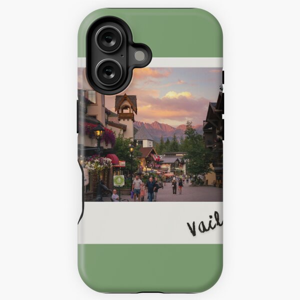 Vista previa del artículo con la obra «Polaroid de Vail», diseñado y vendido por CantBakeBaker.