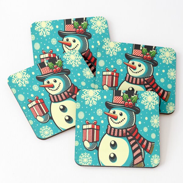 Item preview, Snowman with a gift,rbcozyholidays,CozyHolidays designed and sold by Expressions-Sel.
