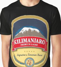 Kilimanjaro Lager Grafik T-Shirt