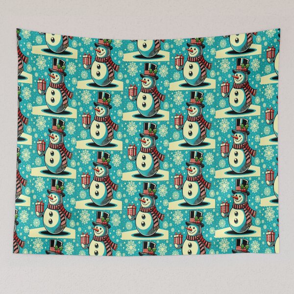 Item preview, Snowman with a gift,rbcozyholidays,CozyHolidays designed and sold by Expressions-Sel.