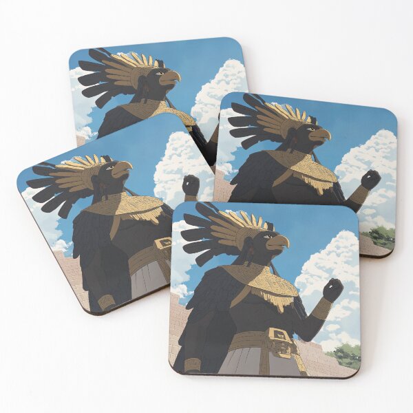 Item preview, Huitzilopochtli, Aztec deity | Anime style designed and sold by ComicsFactory.