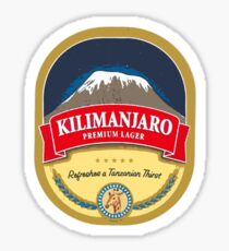 Kilimanjaro Lager Sticker