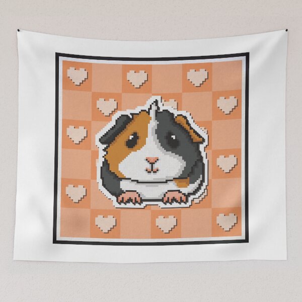 Item preview, Papercut Pixel Pets: Guinea Pig designed and sold by paperxpixels.