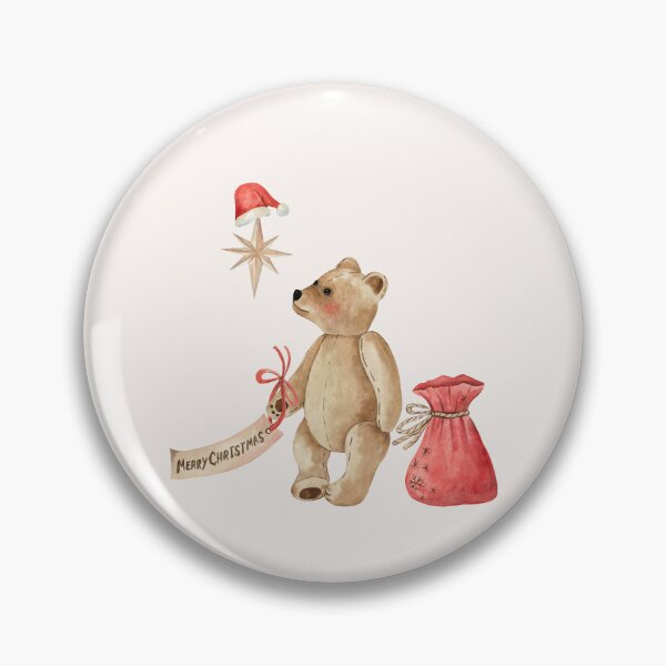 Item preview, Christmas Teddy Bear and a Star designed and sold by Flowersforbear.