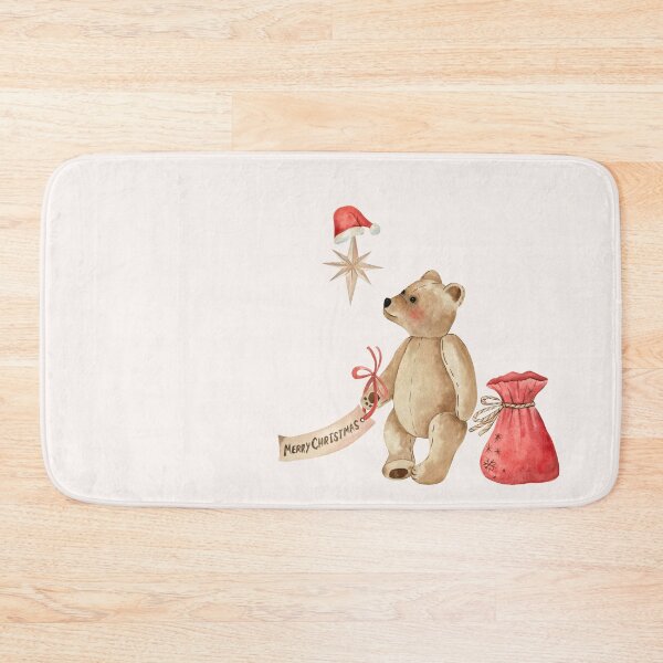 Item preview, Christmas Teddy Bear and a Star designed and sold by Flowersforbear.