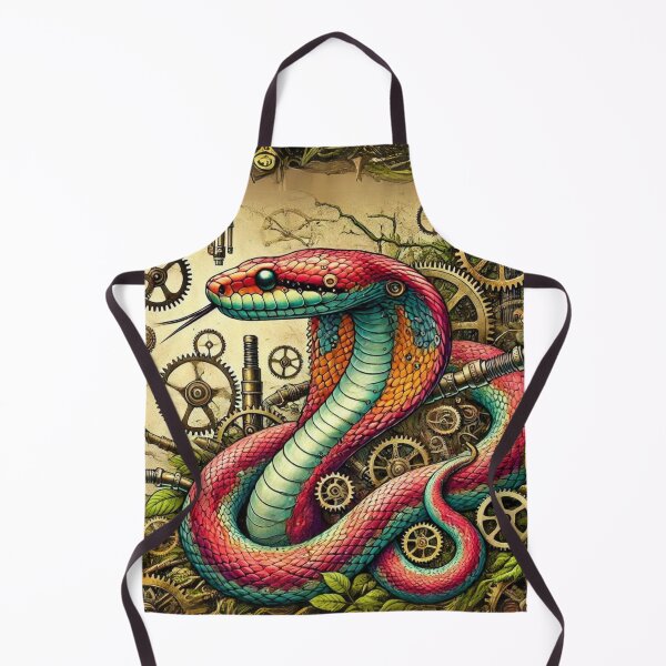 Item preview, Steampunk Coral Snake designed and sold by Sillytoe.