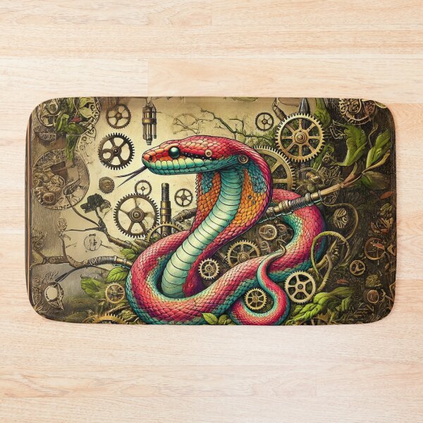 Item preview, Steampunk Coral Snake designed and sold by Sillytoe.