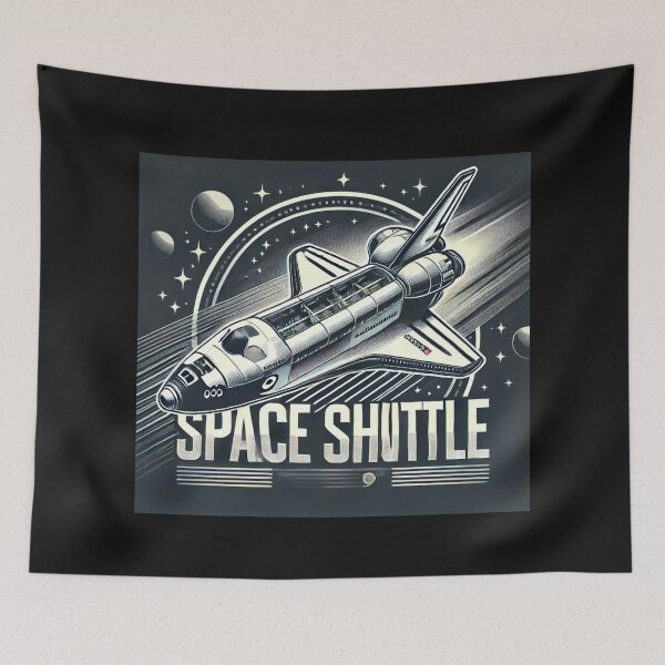 Item preview, space shuttle designed and sold by TEEJAMBOREE.