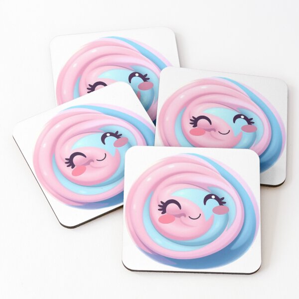 Item preview, Blue and Pink Cotton Candy Buddy designed and sold by blugost.