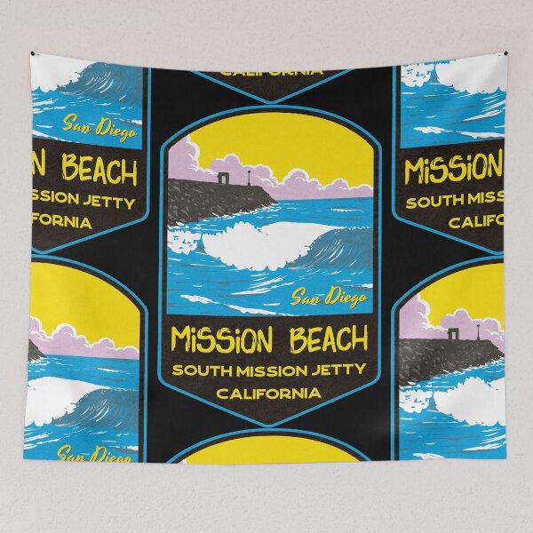 Item preview, Mission Beach California designed and sold by JordanHolmes.