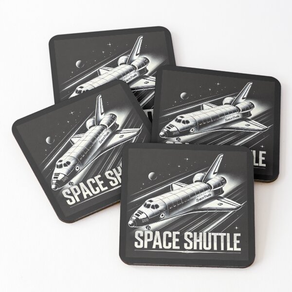Item preview, space shuttle designed and sold by TEEJAMBOREE.