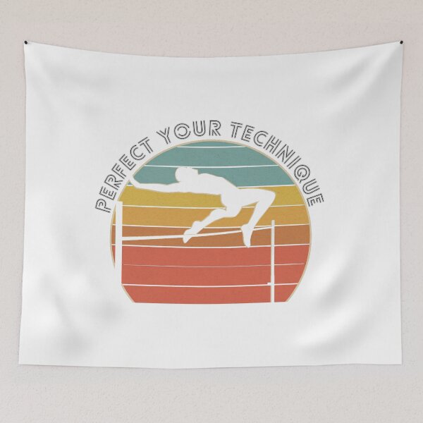 Item preview, The high jump sport stickers designed and sold by DarBYZimb.