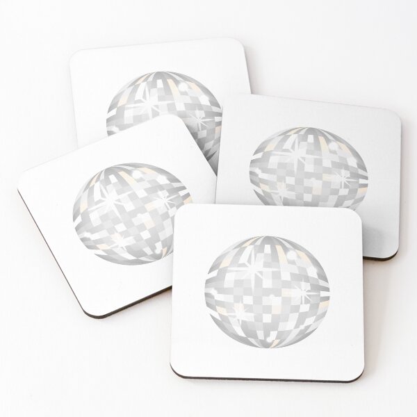 Item preview, Shiny Silver Disco Ball Art Print designed and sold by AnnaVioletStore.