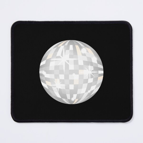 Item preview, Shiny Silver Disco Ball Art Print designed and sold by AnnaVioletStore.