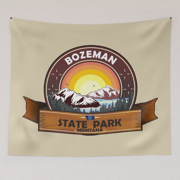 Item preview, Bozeman State Park Montana nature landscape designed and sold by studioss76.