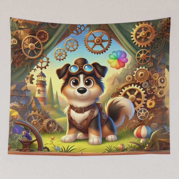 Item preview, Steampunk Corman Shepherd designed and sold by Sillytoe.