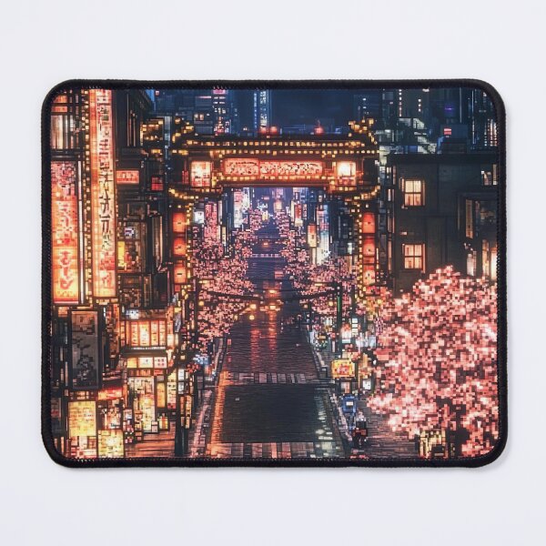Item preview, Neon Blossom Street designed and sold by KCrowDesigns.