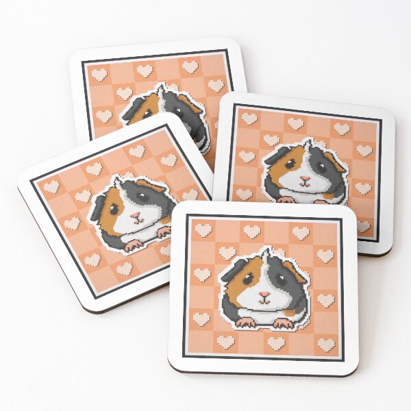 Item preview, Papercut Pixel Pets: Guinea Pig designed and sold by paperxpixels.