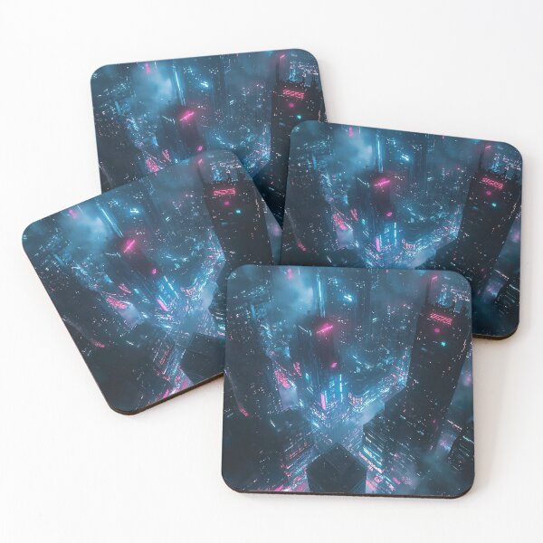 Item preview, A Neon Blue Tomorrow designed and sold by KCrowDesigns.