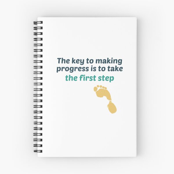Item preview, Copy of The key to making progress is to take the first step. designed and sold by talking-pen.