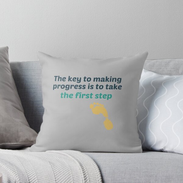 Item preview, Copy of The key to making progress is to take the first step. designed and sold by talking-pen.