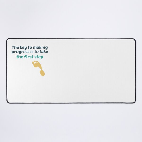 Item preview, Copy of The key to making progress is to take the first step. designed and sold by talking-pen.