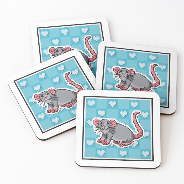 Item preview, Papercut Pixel Pets: Rat designed and sold by paperxpixels.