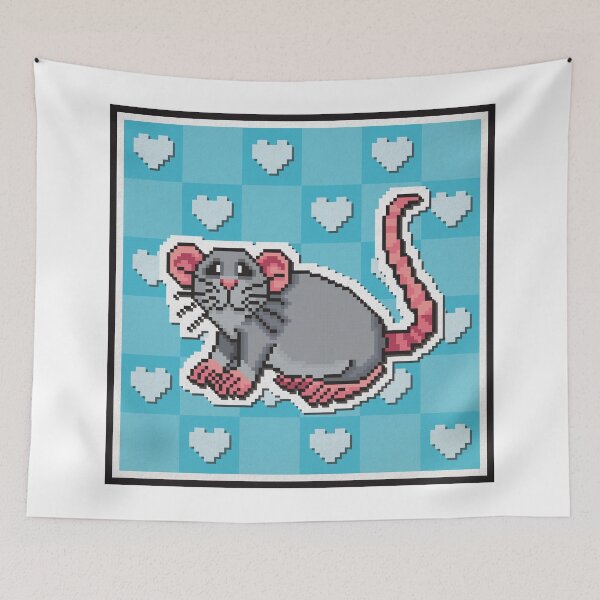 Item preview, Papercut Pixel Pets: Rat designed and sold by paperxpixels.