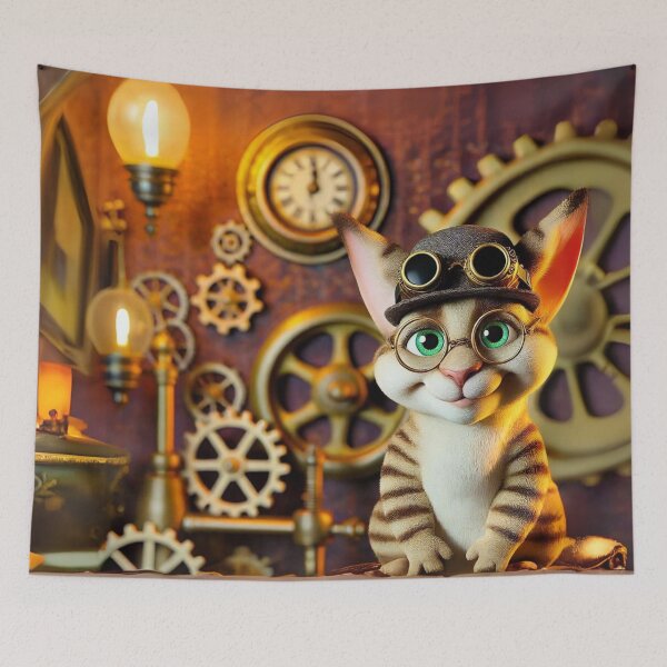 Item preview, Steampunk Corn Rex Cat designed and sold by Sillytoe.