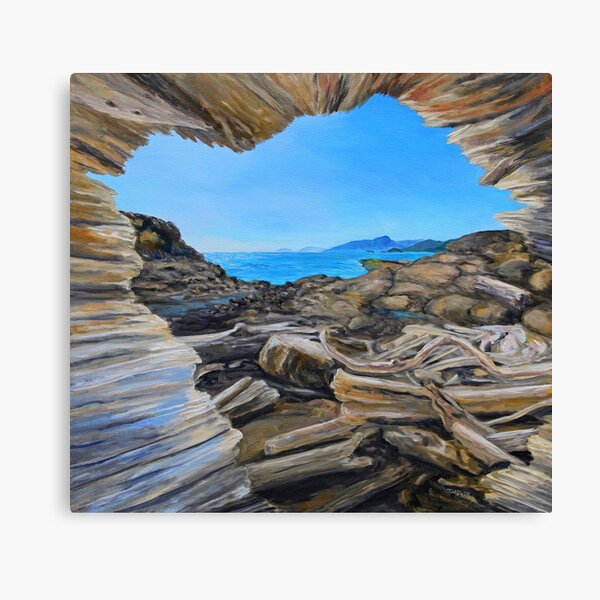 Resting at Edith Point Canvas Print