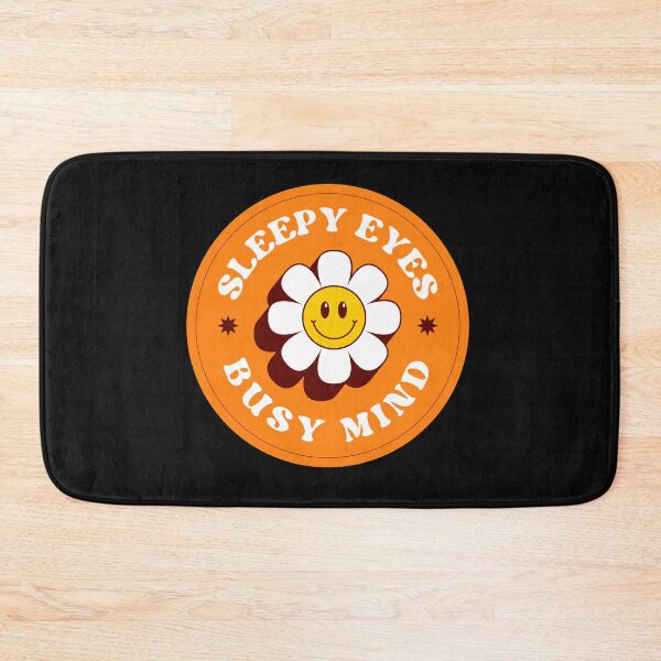 Item preview, Motivational Flowers with Sleepy Eyes and Busy Mind Graphic designed and sold by styleonestaa.