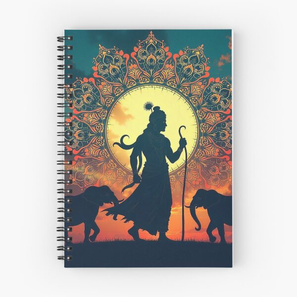 Item preview, Happy Dussehra Festival Card with Lord Rama Silhouette designed and sold by hjian8219.