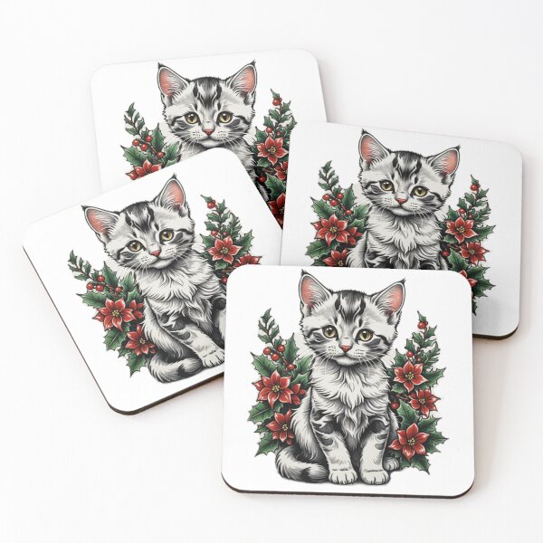 Item preview, Christmas Kitten designed and sold by Lisamariesumner.