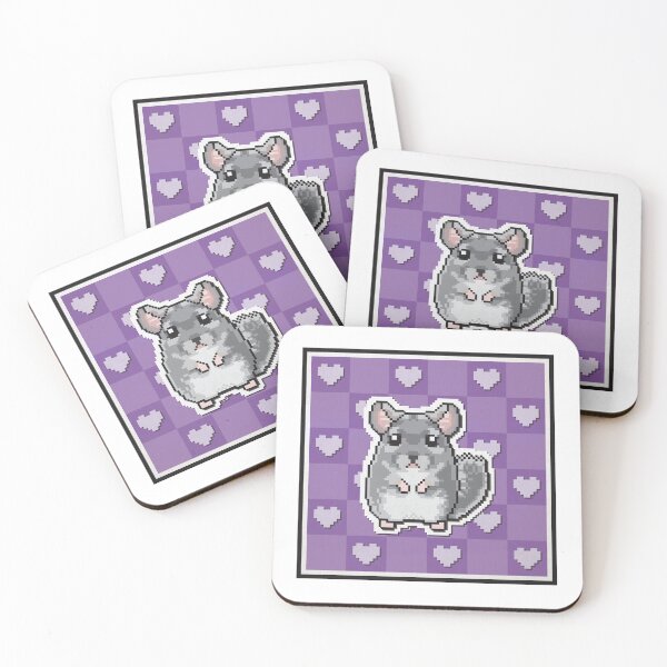Item preview, Papercut Pixel Pets: Chinchilla designed and sold by paperxpixels.