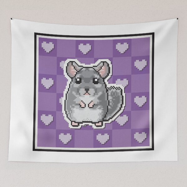 Item preview, Papercut Pixel Pets: Chinchilla designed and sold by paperxpixels.