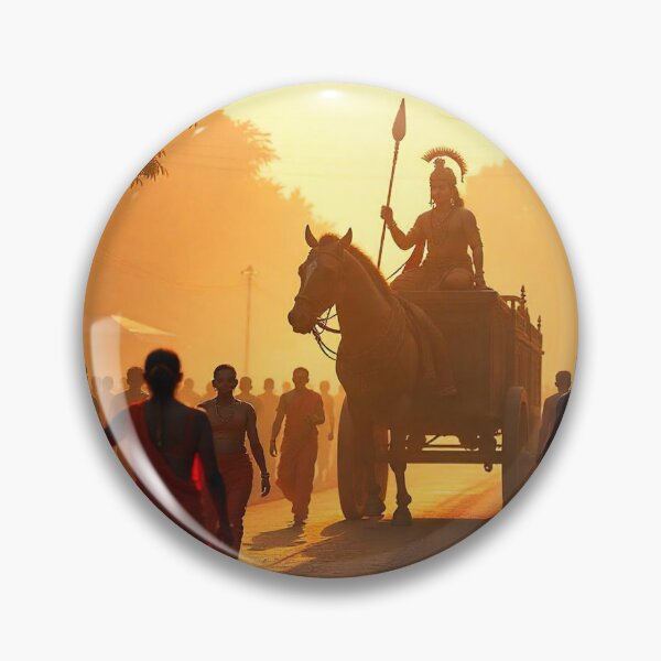 Item preview, Happy Dussehra Festival Card with Lord Rama Silhouette designed and sold by hjian8219.