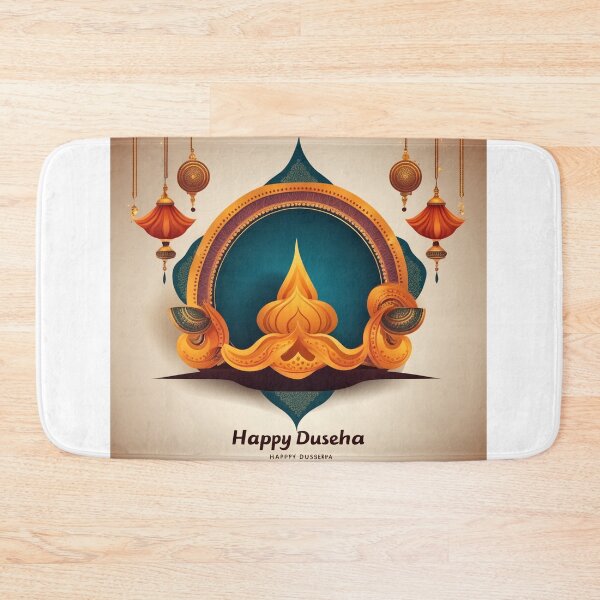 Item preview, Beautiful Happy Dussehra Hindu Traditional Festival Celebration Card Design designed and sold by hjian8219.