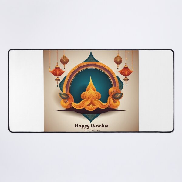 Item preview, Beautiful Happy Dussehra Hindu Traditional Festival Celebration Card Design designed and sold by hjian8219.