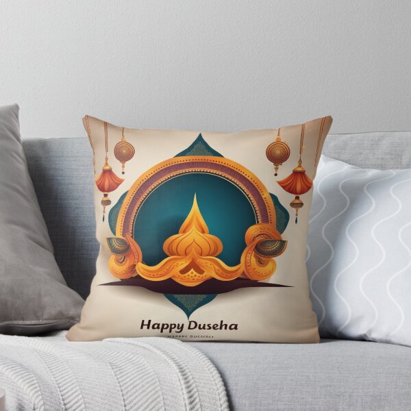 Item preview, Beautiful Happy Dussehra Hindu Traditional Festival Celebration Card Design designed and sold by hjian8219.