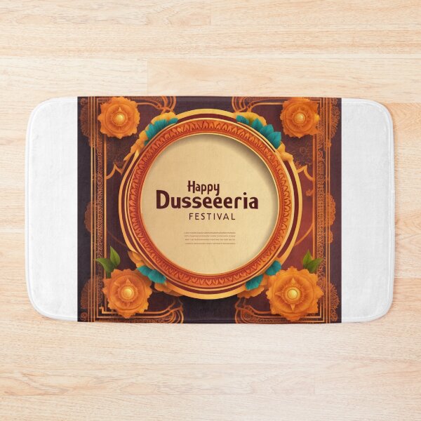 Item preview, Beautiful Happy Dussehra Hindu Traditional Festival Celebration Card Design designed and sold by hjian8219.