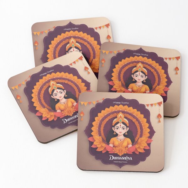 Item preview, Beautiful Happy Dussehra Hindu Traditional Festival Celebration Card Design designed and sold by hjian8219.