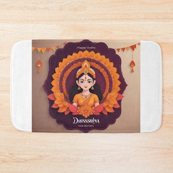 Item preview, Beautiful Happy Dussehra Hindu Traditional Festival Celebration Card Design designed and sold by hjian8219.