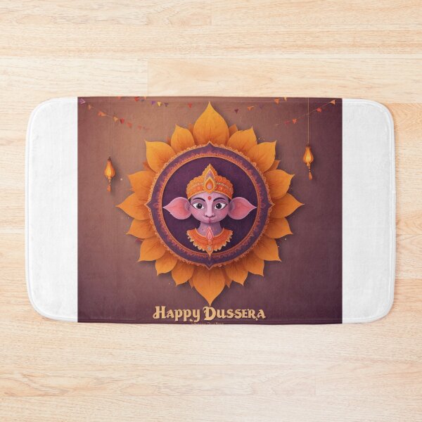 Item preview, Beautiful Happy Dussehra Hindu Traditional Festival Celebration Card Design designed and sold by hjian8219.