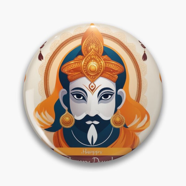 Item preview, Beautiful Happy Dussehra Hindu Traditional Festival Celebration Card Design designed and sold by hjian8219.
