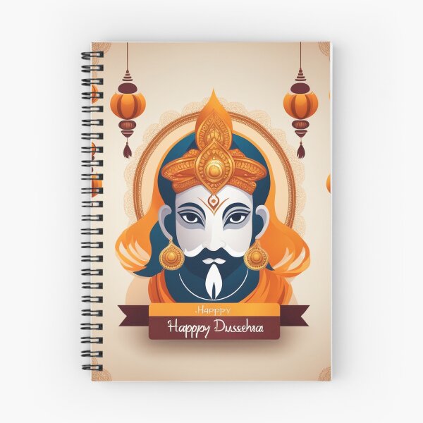 Item preview, Beautiful Happy Dussehra Hindu Traditional Festival Celebration Card Design designed and sold by hjian8219.